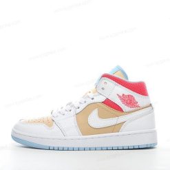 Nike Air Jordan 1 Mid SE ‘Hvit Rød Blå’ Sko CZ0774-200