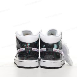 Nike Air Jordan 1 Mid SE ‘Hvit Svart Blå’ Sko BQ6931-114