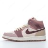 Nike Air Jordan 1 Mid SE ‘Rosa Beige Rød’ Sko DO7440-821