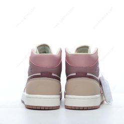 Nike Air Jordan 1 Mid SE ‘Rosa Beige Rød’ Sko DO7440-821