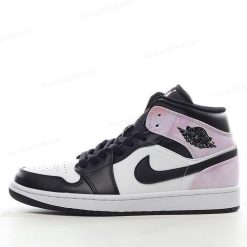 Nike Air Jordan 1 Mid SE ‘Svart Hvit Rosa’ Sko DM1200-001