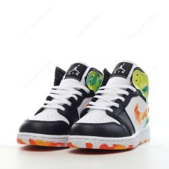 Nike Air Jordan 1 Mid SE ‘Svart Oransje Hvit’ Sko DJ6563-038