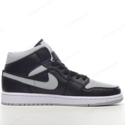 Nike Air Jordan 1 Mid ‘Svart Grå Hvit’ Sko BQ6472-007