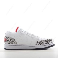 Nike Air Jordan 1 Phat Low ‘Hvit Rød Grå’ Sko 350571-161