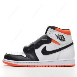 Nike Air Jordan 1 Retro High ‘Hvit Oransje Svart’ Sko 555088-180