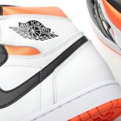 Nike Air Jordan 1 Retro High ‘Hvit Oransje Svart’ Sko 555088-180