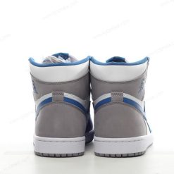 Nike Air Jordan 1 Retro High OG ‘Grått Hvitt Blått’ Sko FD1437-410