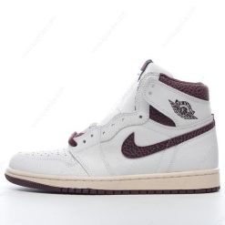 Nike Air Jordan 1 Retro High OG ‘Hvit Mørk Rød’ Sko DO7097-100