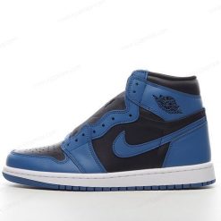 Nike Air Jordan 1 Retro High OG ‘Mørk Blå Svart’ Sko 555088-404