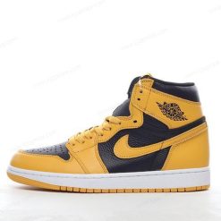 Nike Air Jordan 1 Retro High OG ‘Svart Gul’ Sko 575441-701