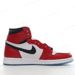 Nike Air Jordan 1 Retro High ‘Rød Svart Hvit’ Sko 555088-602