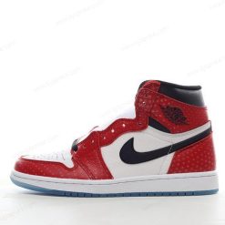 Nike Air Jordan 1 Retro High ‘Rød Svart Hvit’ Sko 555088-602