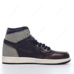 Nike Air Jordan 1 Retro High ‘Svart Grå’ Sko 555088-033