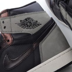 Nike Air Jordan 1 Retro High ‘Svart Grå’ Sko 555088-033