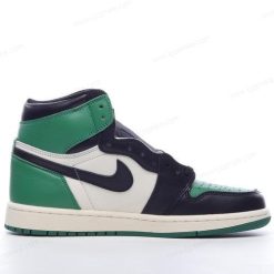 Nike Air Jordan 1 Retro High ‘Svart Grønn’ Sko 555088-302