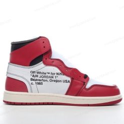 Nike Air Jordan 1 Retro High ‘Svart Hvit Rød’ Sko AA3834-101