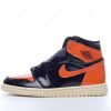 Nike Air Jordan 1 Retro High ‘Svart Oransje’ Sko 555088-028