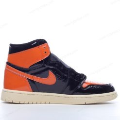Nike Air Jordan 1 Retro High ‘Svart Oransje’ Sko 555088-028