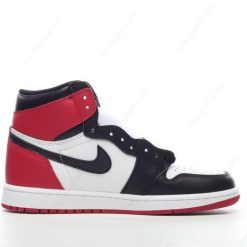 Nike Air Jordan 1 Retro High ‘Svart Rød Hvit’ Sko 555088-184