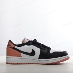 Nike Air Jordan 1 Retro Low Golf ‘Hvit Svart Rosa’ Sko DD9315-106