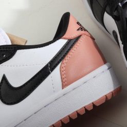 Nike Air Jordan 1 Retro Low Golf ‘Hvit Svart Rosa’ Sko DD9315-106