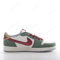 Nike Air Jordan 1 Retro Low OG ‘Grønn Hvit Rød’ Sko FN3727-100