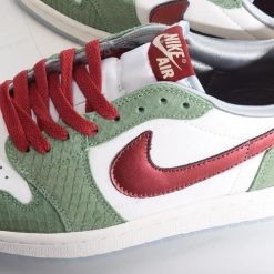 Nike Air Jordan 1 Retro Low OG ‘Grønn Hvit Rød’ Sko FN3727-100