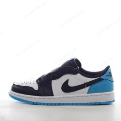 Nike Air Jordan 1 Retro Low OG ‘Hvit Mørk Pulverblå Svart’ Sko CZ0790-104