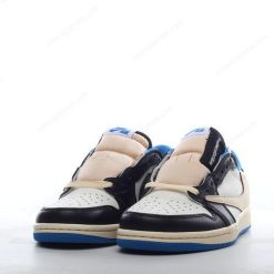 Nike Air Jordan 1 Retro Low OG ‘Hvit Svart Blå’ Sko DM7866-140