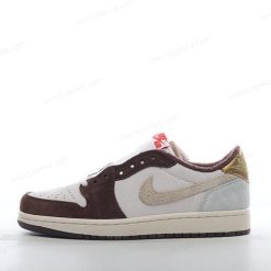 Nike Air Jordan 1 Retro Low OG ‘Rød Brun Hvit’ Sko DV1312-200