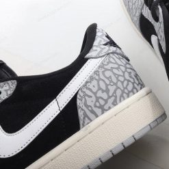 Nike Air Jordan 1 Retro Low OG ‘Svart Grå Hvit’ Sko CZ0790-001