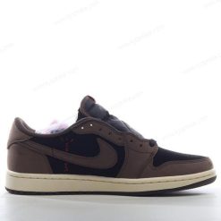 Nike Air Jordan 1 Retro Low OG ‘Svart Hvit Khaki’ Sko CQ4277-001