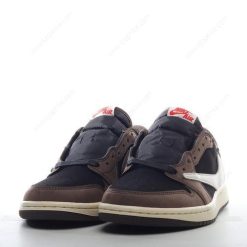 Nike Air Jordan 1 Retro Low OG ‘Svart Hvit Khaki’ Sko CQ4277-001