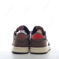 Nike Air Jordan 1 Retro Low OG ‘Svart Hvit Khaki’ Sko CQ4277-001