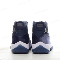 Nike Air Jordan 11 High ‘Navy Sølv Hvit’ Sko AR0715-441