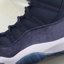 Nike Air Jordan 11 High ‘Navy Sølv Hvit’ Sko AR0715-441