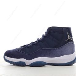 Nike Air Jordan 11 High ‘Navy Sølv Hvit’ Sko AR0715-441