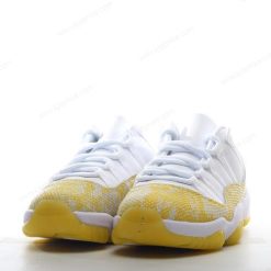 Nike Air Jordan 11 Low ‘Hvit Gul’ Sko AH7860-107