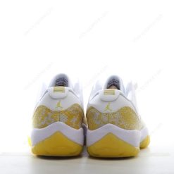 Nike Air Jordan 11 Low ‘Hvit Gul’ Sko AH7860-107