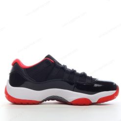 Nike Air Jordan 11 Retro Low ‘Svart Rød Hvit’ Sko 528896-012