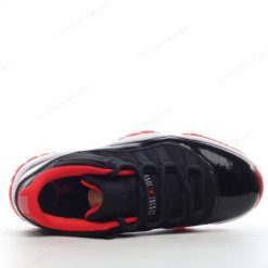 Nike Air Jordan 11 Retro Low ‘Svart Rød Hvit’ Sko 528896-012