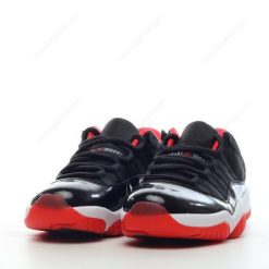 Nike Air Jordan 11 Retro Low ‘Svart Rød Hvit’ Sko 528896-012