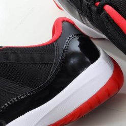 Nike Air Jordan 11 Retro Low ‘Svart Rød Hvit’ Sko 528896-012