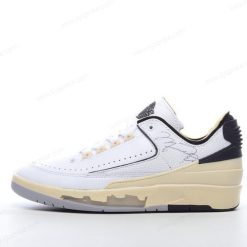 Nike Air Jordan 2 Low SP x Off-White ‘Hvit Svart’ Sko DJ4375-101