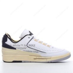 Nike Air Jordan 2 Low SP x Off-White ‘Hvit Svart’ Sko DJ4375-101