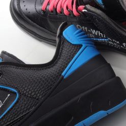 Nike Air Jordan 2 Retro Low SP x Off-White ‘Svart Blå Rosa’ Sko DJ4375-004