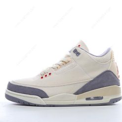 Nike Air Jordan 3 Retro ‘Hvit Grå Rød’ Sko DH7139-100