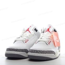 Nike Air Jordan 3 Retro ‘Hvit Oransje Grå’ Sko CK9246-121