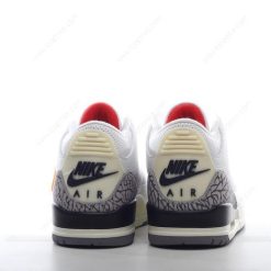 Nike Air Jordan 3 Retro ‘Hvit Oransje Grå’ Sko CK9246-121