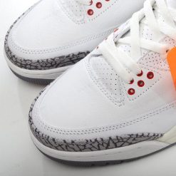 Nike Air Jordan 3 Retro ‘Hvit Oransje Grå’ Sko CK9246-121